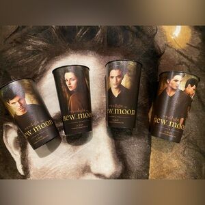 The Twilight Saga: New Moon Souvenir Cups ~ AMC Theatres ~ EUC (4)